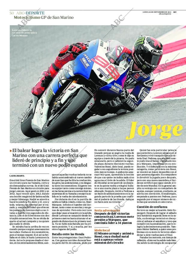 ABC MADRID 16-09-2013 página 50