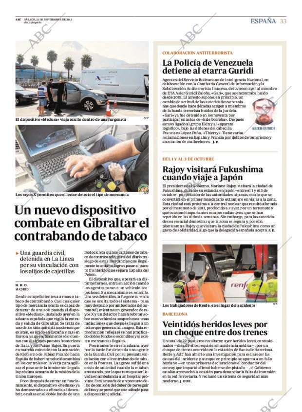 ABC MADRID 21-09-2013 página 33