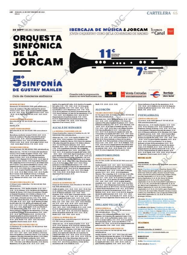 ABC MADRID 21-09-2013 página 65