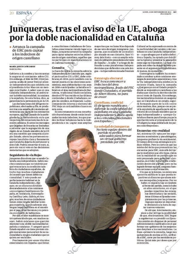 ABC MADRID 23-09-2013 página 20