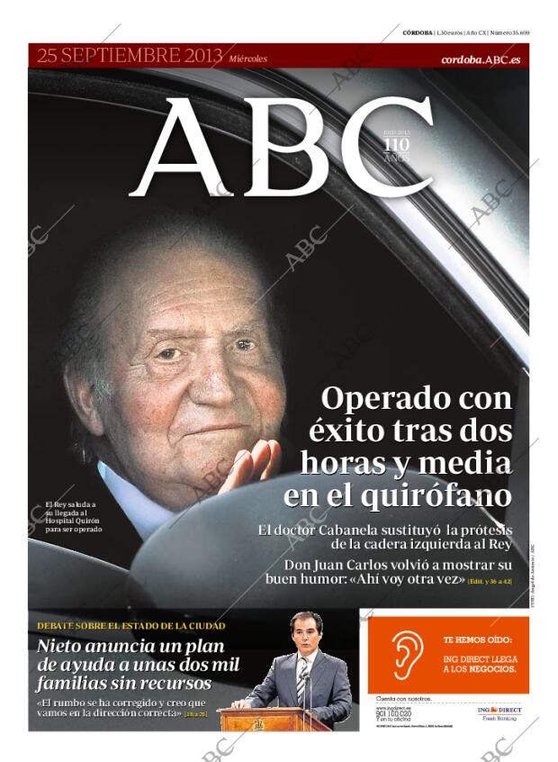 ABC CORDOBA 25-09-2013 página 1