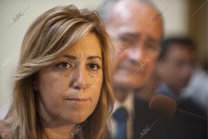 Presidenta de la junta de Andalucia Susana Diaz pacheco se Reune con la alcalde...