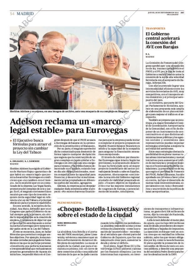 ABC MADRID 26-09-2013 página 54