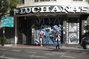 Cine Luchana«S sito en la calle Luchana 38