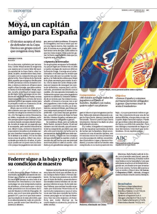 ABC MADRID 11-10-2013 página 70
