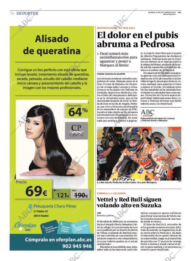 ABC MADRID 12-10-2013 página 76