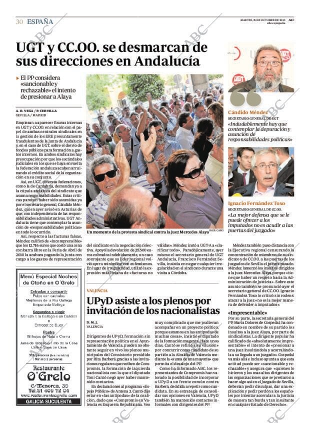 ABC MADRID 15-10-2013 página 30