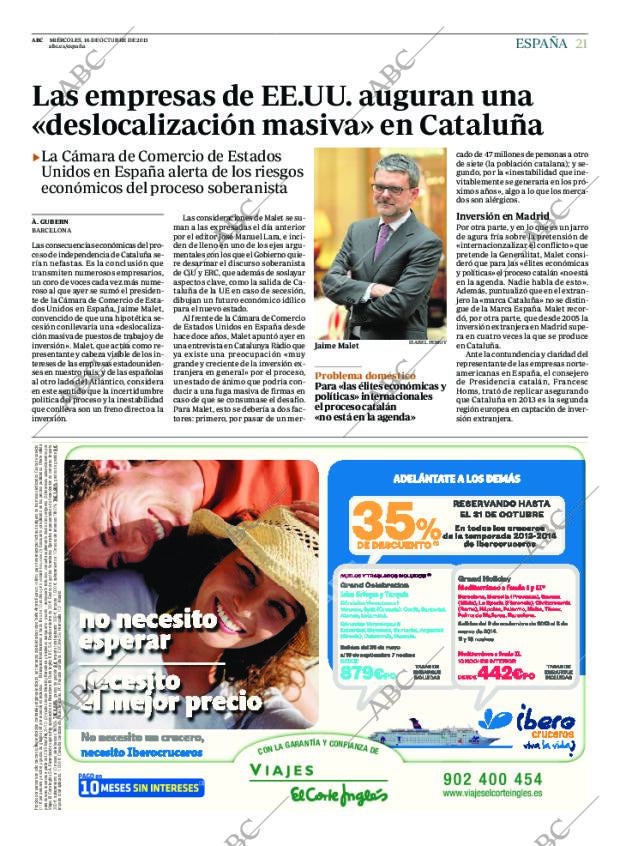 ABC MADRID 16-10-2013 página 21