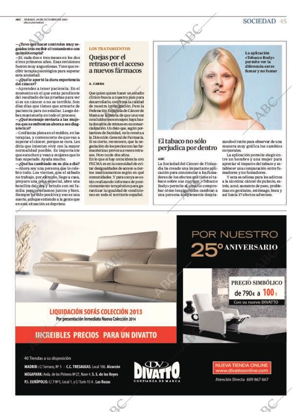 ABC MADRID 19-10-2013 página 45
