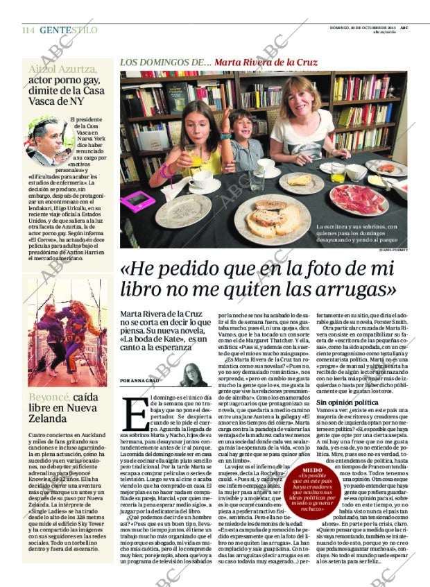 ABC MADRID 20-10-2013 página 114