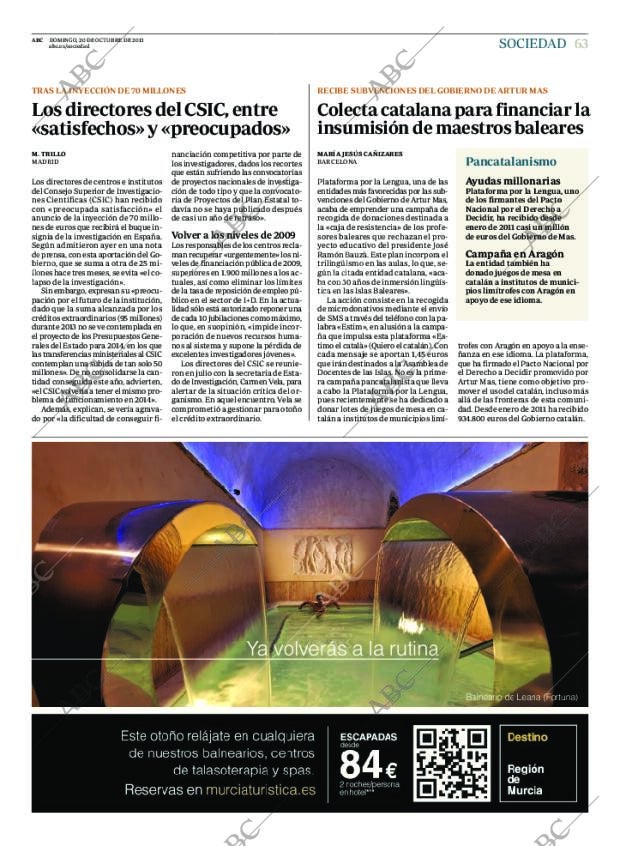 ABC MADRID 20-10-2013 página 63