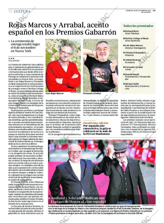 ABC MADRID 20-10-2013 página 72