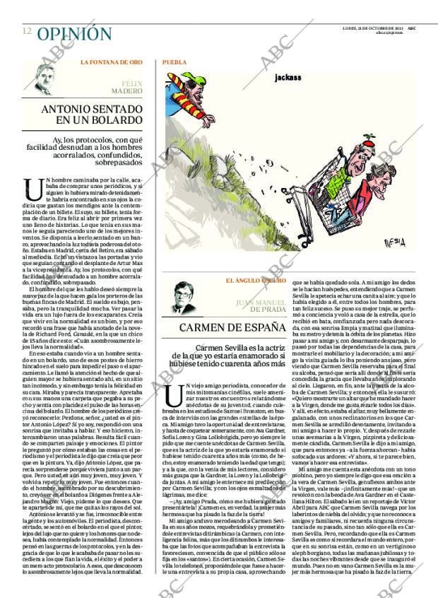 ABC MADRID 21-10-2013 página 12