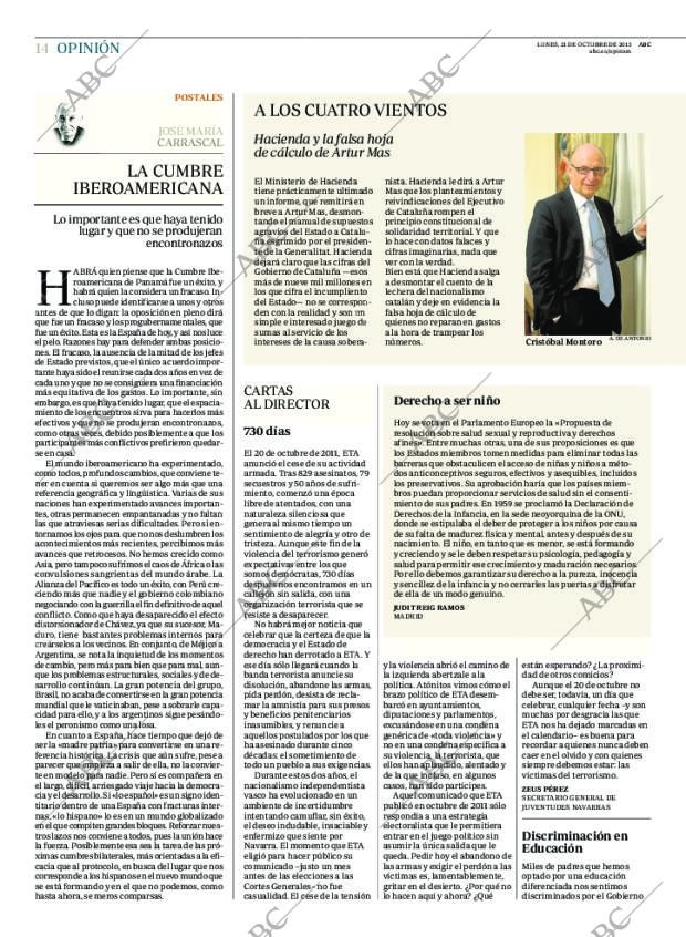 ABC MADRID 21-10-2013 página 14