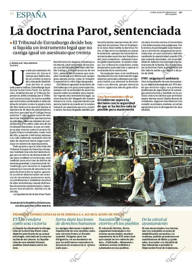 ABC MADRID 21-10-2013 página 16