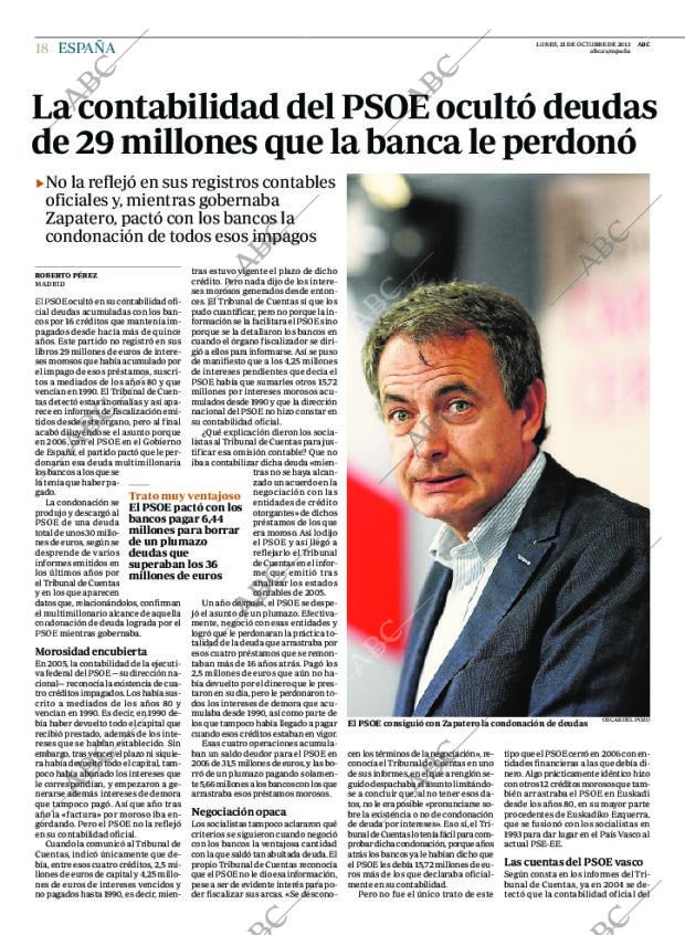 ABC MADRID 21-10-2013 página 18
