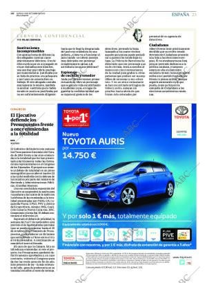 ABC MADRID 21-10-2013 página 23