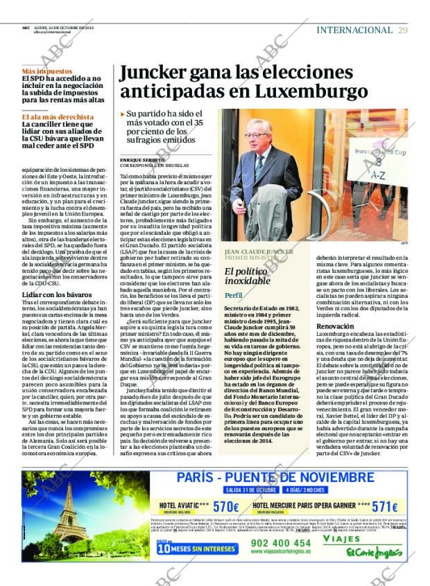 ABC MADRID 21-10-2013 página 29