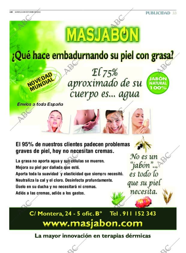 ABC MADRID 21-10-2013 página 33