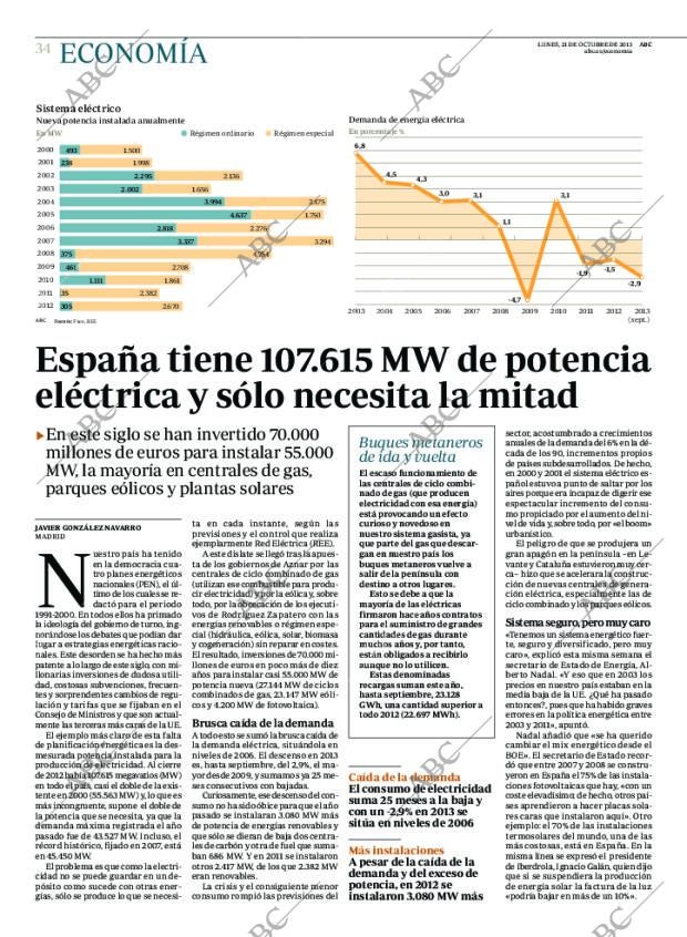 ABC MADRID 21-10-2013 página 34
