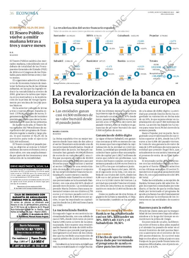 ABC MADRID 21-10-2013 página 36