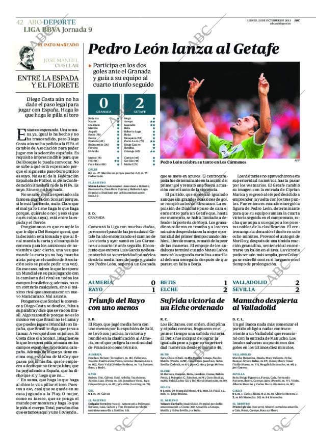 ABC MADRID 21-10-2013 página 42