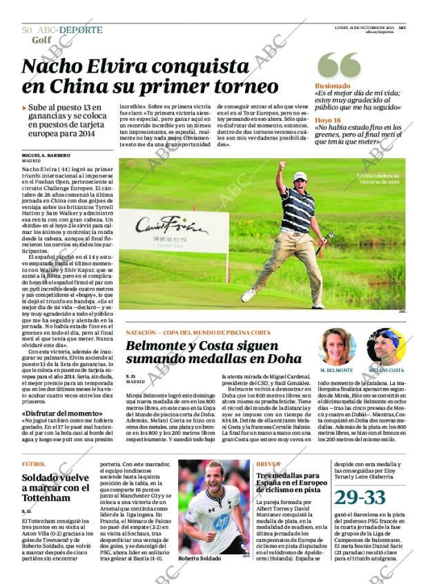 ABC MADRID 21-10-2013 página 50