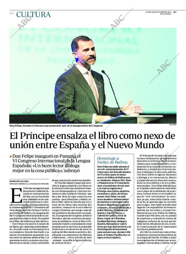 ABC MADRID 21-10-2013 página 60