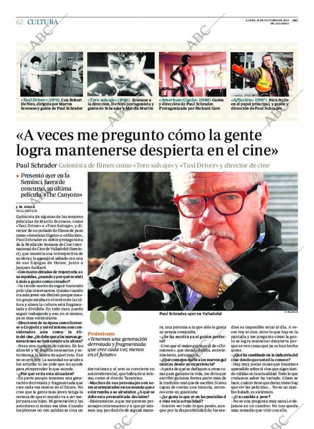 ABC MADRID 21-10-2013 página 62