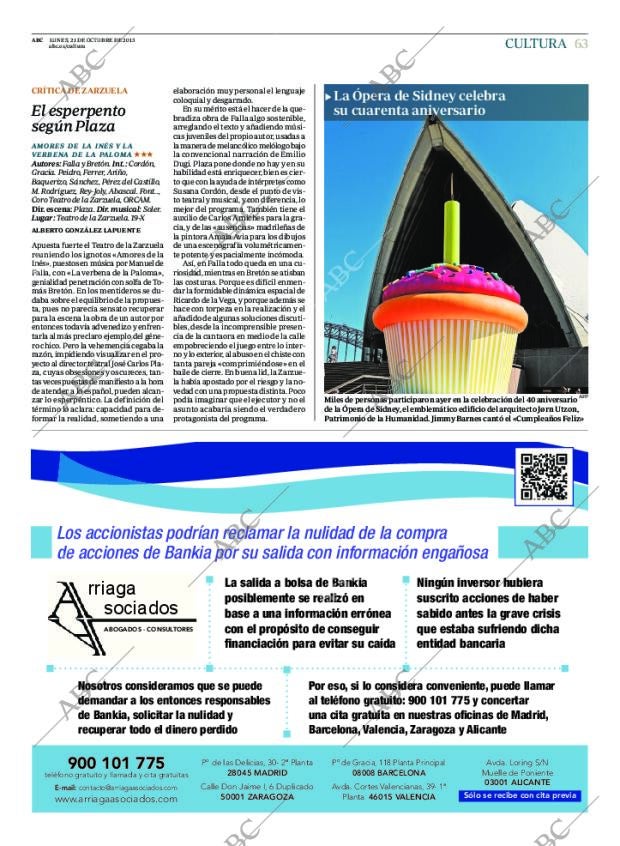 ABC MADRID 21-10-2013 página 63