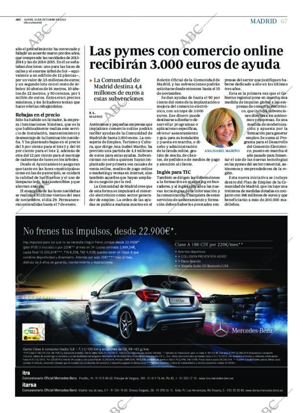 ABC MADRID 21-10-2013 página 67