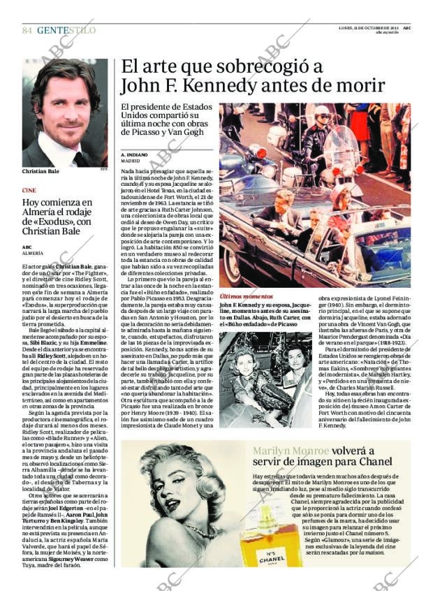 ABC MADRID 21-10-2013 página 84