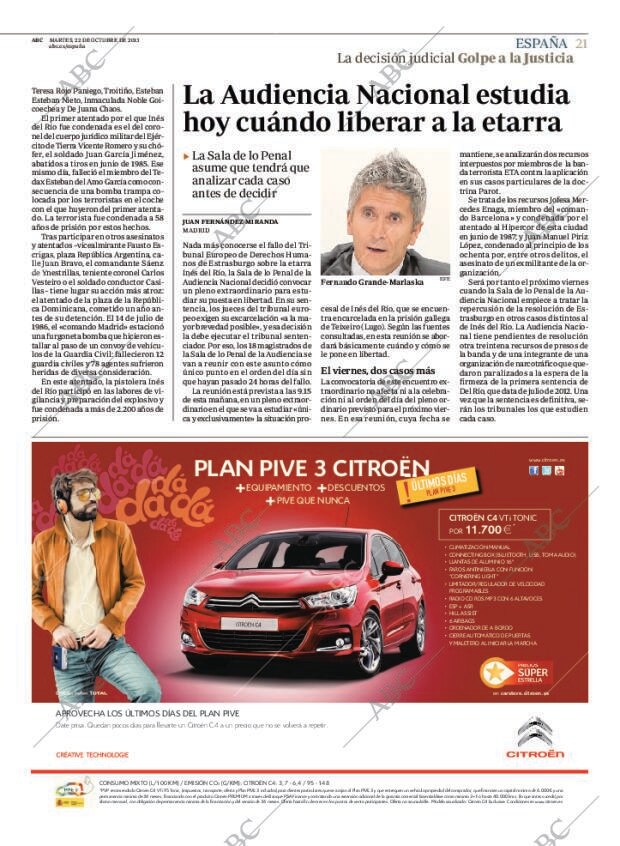 ABC MADRID 22-10-2013 página 21