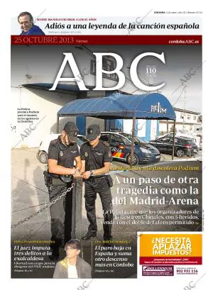 ABC CORDOBA 25-10-2013 página 1