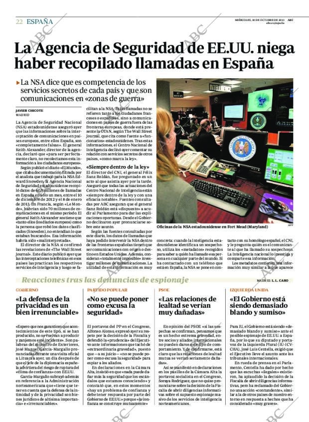 ABC MADRID 30-10-2013 página 22