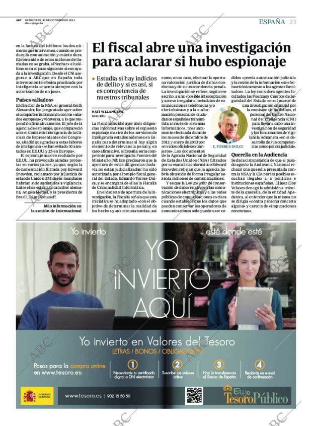 ABC MADRID 30-10-2013 página 23