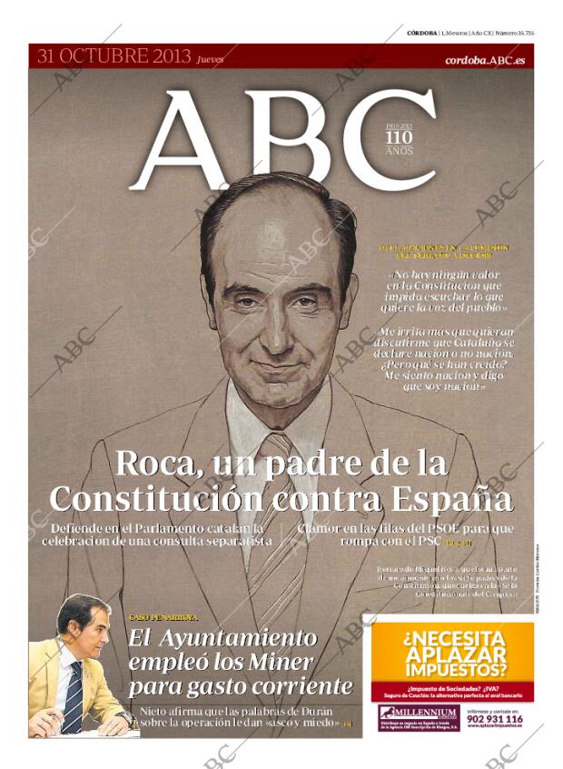 ABC CORDOBA 31-10-2013 página 1