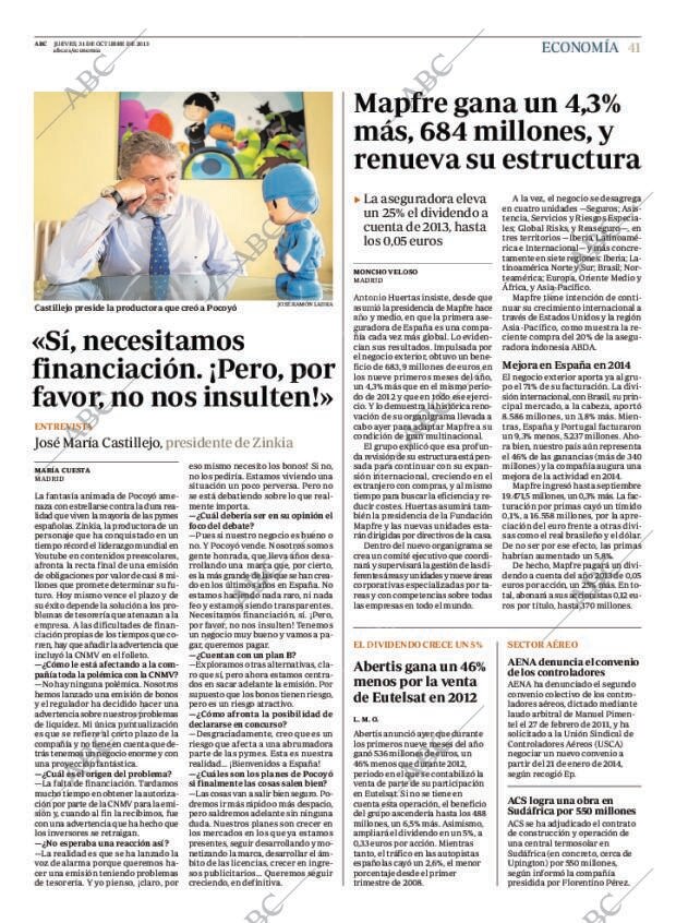 ABC MADRID 31-10-2013 página 41