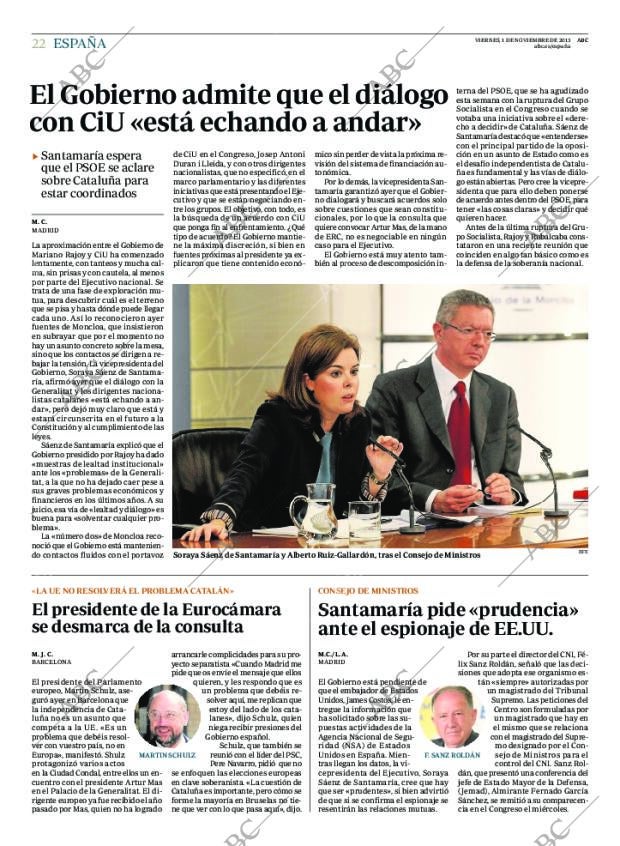 ABC MADRID 01-11-2013 página 22