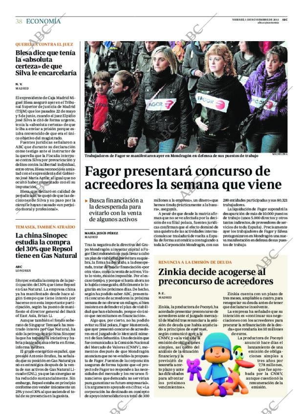 ABC MADRID 01-11-2013 página 38