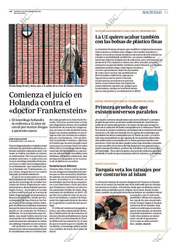 ABC MADRID 05-11-2013 página 43