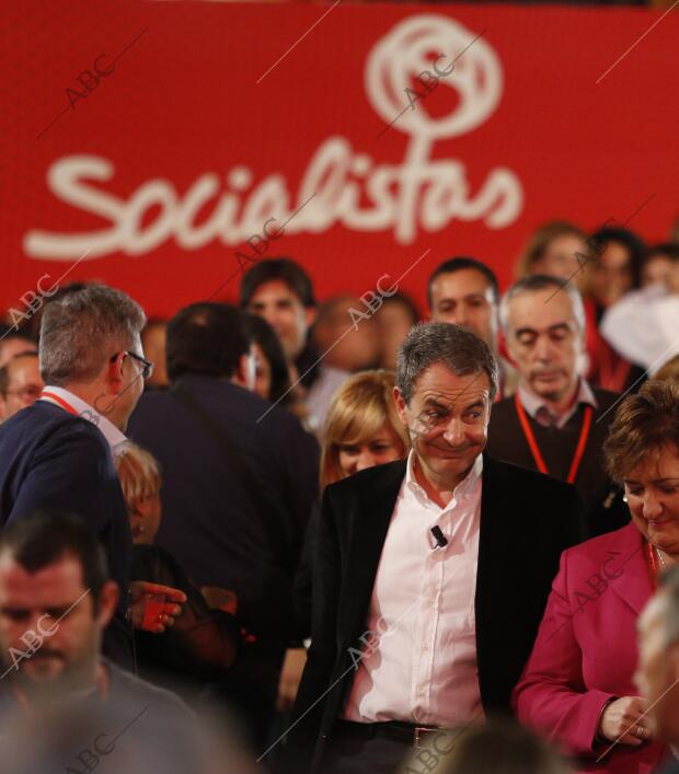 Conferencia Politica Psoe en la imagen foro igualdad Zapatero