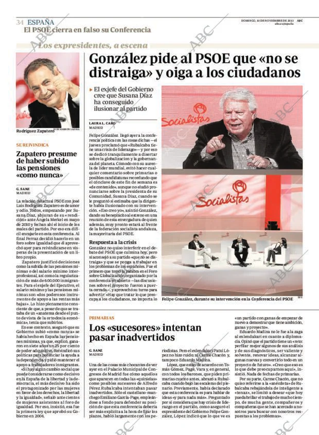 ABC MADRID 10-11-2013 página 36