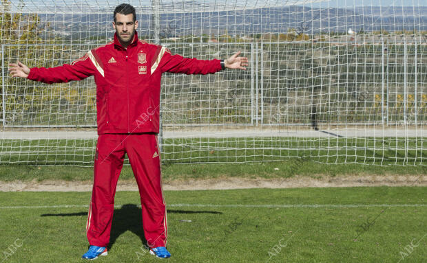 entrevista al jugador de la seleccion española de futbol Negredo