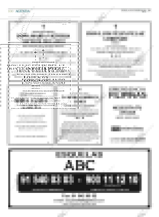 ABC MADRID 15-11-2013 página 100