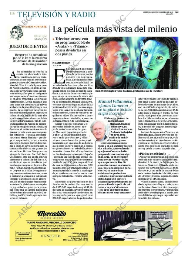 ABC MADRID 15-11-2013 página 116