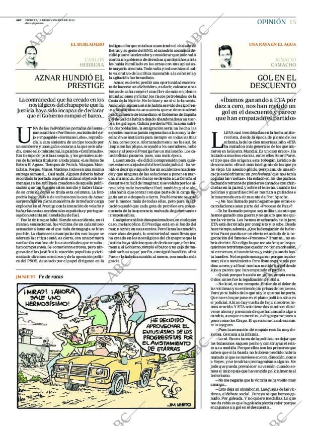 ABC MADRID 15-11-2013 página 15