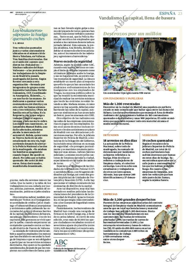 ABC MADRID 15-11-2013 página 23