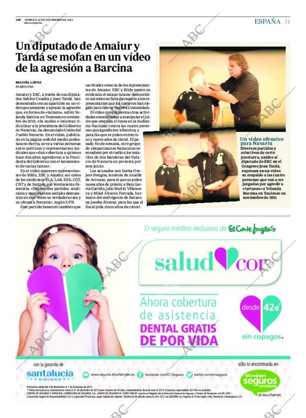 ABC MADRID 15-11-2013 página 31