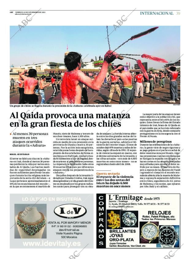 ABC MADRID 15-11-2013 página 39